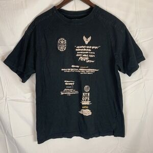 Parish Nation For The People‎ Embroidered Mens XL Short Sleeve T Shirt